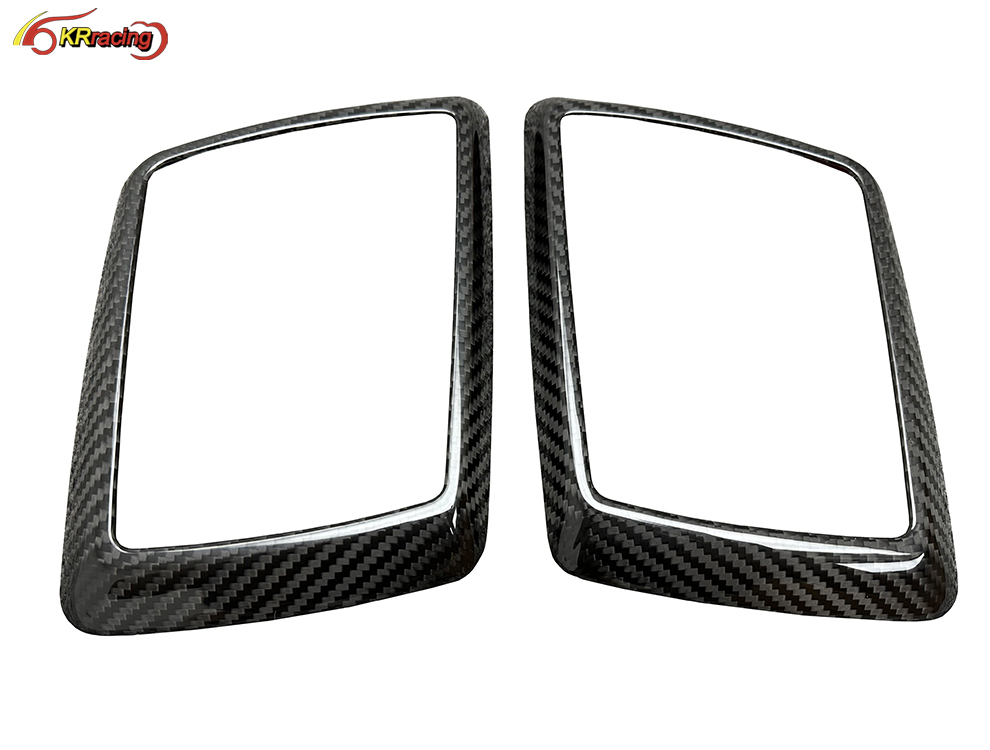 Dry Carbon Fiber Turning Light Cover for Mercedes Benz G Wagon Body Kit W464 G63 G550 G500 B Body Kit Car Hood Light Trim